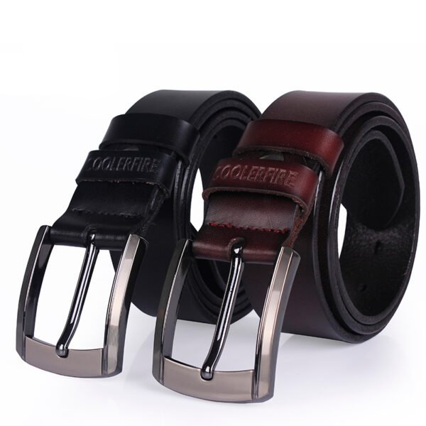 Classic Business Leather Belt - Image 2