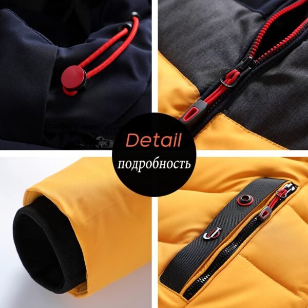 Men's Windproof Hooded Jacket - Image 5