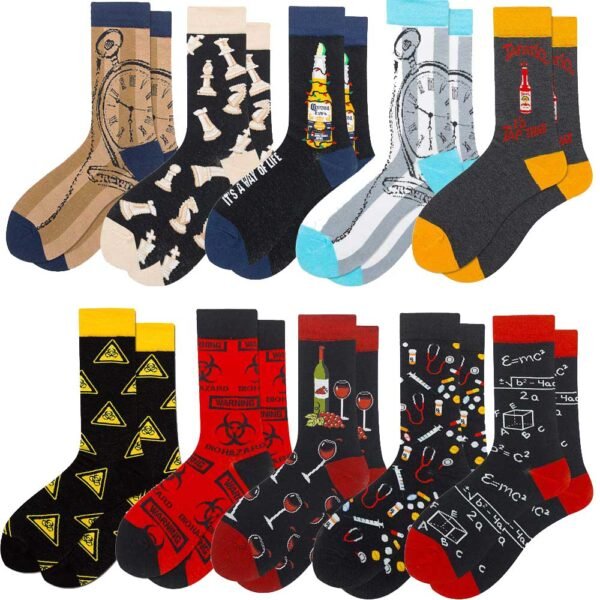 Men's Funny Patterned Socks - Image 6