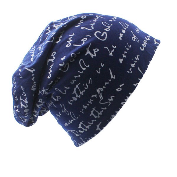 Unisex Printed Beanie Hat - Image 5