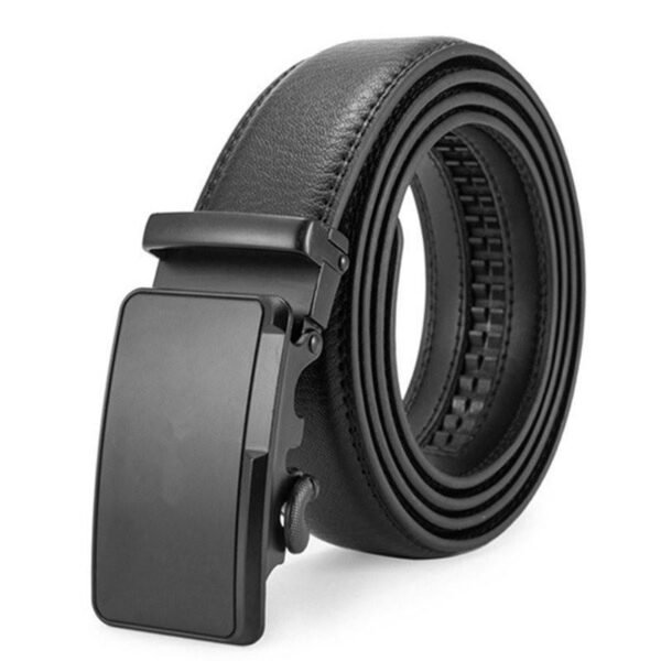 Men's Automatic Buckle Leather Belt