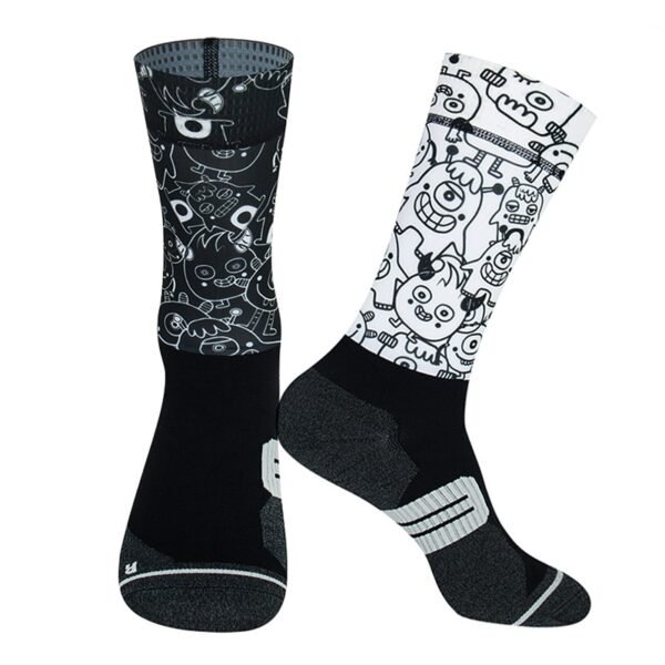 Men's Colorful Bicycle Compression Socks - Image 6