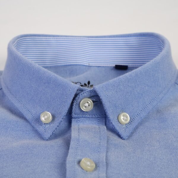 Men's Long Sleeve Oxford Shirt - Image 3