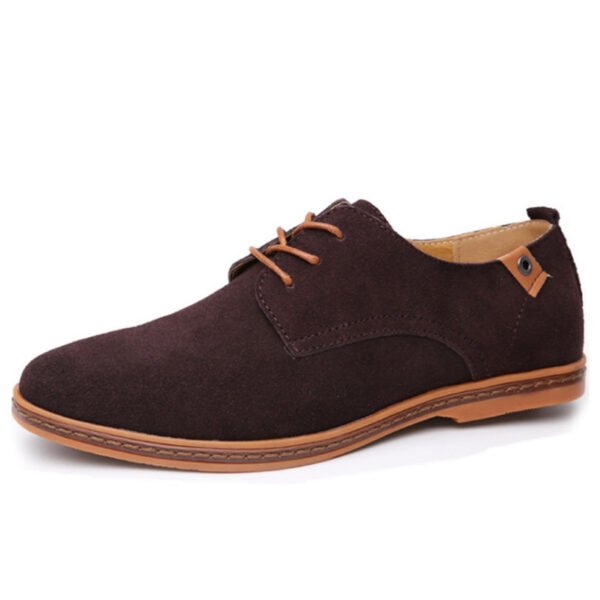 Men's Elegant Cow Suede Shoes - Image 6