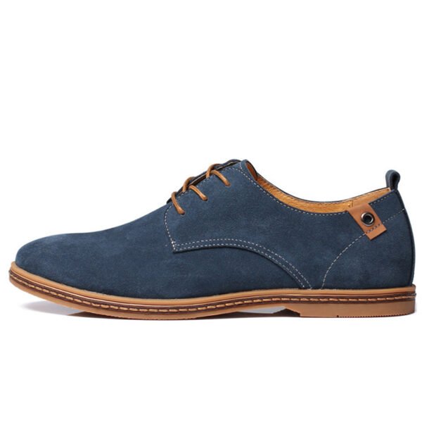 Men's Elegant Cow Suede Shoes - Image 3